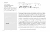 Elektrophysiologische Diagnostik in der Ophthalmologieretinascience.de/references/bach_ophe00_ephys.pdf · Sekundär sind später im Verlauf auch die Zapfen betroffen.Im ERG sind