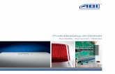 Produktkatalog 2019/2020 · Magnet 2Anschlusskabel Kabel B 54 x H 13 x T 12,5 mm Ø 8 x 32 mm Ø 8 x 40 mm 4 x 0,14 mm 5 und 10 m Zertifizierung 2146-5W/B 2144-5W/B VdS-Klasse B,