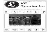 203. Ausgabe April/Mai/Juni 2011 VfL Sportecho · wie wohl auch bereits ein wenig Tradition - in Berlin ein spezielles „Badminton-Feriencamp“. Christian wird zur gleichen Zeit