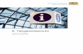 8. T¤tigkeitsbericht 2017/2018 - lda. Bildnachweis Cover: de.123rf.com â€“ Urheber alicephoto â€“