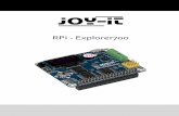 RPi Explorer700 - anleitung.joy-it.netanleitung.joy-it.net/wp-content/uploads/2016/12/RB-Explorer700_Anleitung-2.pdf · DS18B20 Beispiel - Temperatur Sensor Demos IRM Beispiel - Infrarot