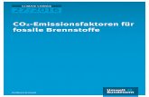 CO2-Emissionsfaktoren für fossile Brennstoffe · Climate Change CO 2-Emissionsfaktoren für fossile Brennstoffe 5 Kurzbeschreibung Deutschland ist verpflichtet, jährlich die nationalen