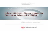 Identitäre Bewegung Deutschland (IBD) · 3. EntStEhung und Struktur Die Identitäre Bewegung Deutschland (IBD) wurde am 10. Oktober 2012 zunächst als Facebook-Gruppe gegründet.