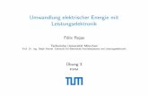 Umwandlung elektrischer Energie mit Leistungselektronik · Grundlagen PWM Amplitudenmodulationsindex und Frequenzmodulationsindex Ua0ref Ub0ref Uc0ref 1-1 0.5Ud 0.5Ud 0.5Ud 0.5Ud