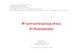 Forensische Chemie - chids.online.uni-marburg.de · Die Nomenklatur ‚Forensik‘ leitet sich ab vom lateinischen Wort ‚forensis‘, das übersetzt ‚zum Forum, zum Gericht gehörend‘