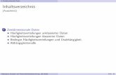 4 Zweidimensionale Daten ... - lehrstab- · PDF fileSpezielle Methoden f ur zweidimensionale Daten (2 Merkmale simultan) Deskriptive Statistik und Wahrscheinlichkeitsrechnung (SS 2019)