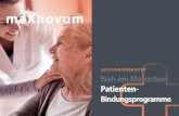 maXnoum - cdn.website-start.de · 2 Die Bindung von Patienten ist das beste Marketing-Instrument der Klinik. Es geht darum, zufrieden machende Aspekte des Aufenthaltes zu verstärken