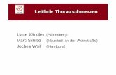 Liane Kändler (Wittenberg) - kinderkardiologie.org Thoraxschmerzen... · Aortendissektion Pneumothorax Akute myokardiale Ischämie Coxackie Virus Type B Infektion anomale Koronararterien