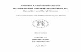 Synthese, Charakterisierung und Untersuchungen zum ... · Synthese, Charakterisierung und Untersuchungen zum Reaktionsverhalten von Boraziden und Borylnitrenen C‐H‐Transformation
