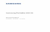 Samsung Portable SSD X5 · samsung electronics behÄlt sich das recht vor, produkte, informationen und spezifikationen zu jeder zeit ohne ankÜndigung zu Ändern.
