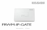 FRWM-IP-GATE Bedienungsanleitung IP-Gateway · DE Bedienungsanleitung: FRWM-IP-GATE - IP-Gateway 3 1 Hinweise zur Betriebsanleitung Wir freuen uns, dass Sie sich für unser Produkt