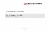 Mathematik - gesamtschule-eiserfeld.degesamtschule-eiserfeld.de/HP Downloads/Curriculum Mathematik S2.pdf · Schulinternes Curriculum Mathematik Sekundarstufe II August 2015 . 2 Inhaltsverzeichnis