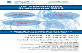 19. Kardiologie Symposium 2019 - herzwegweiser.de · Email (für Bestätigungsemail durch Veranstalter) _____ Datum, Unterschrift Teilnehmerregistrierung: Es fallen für Sie keine