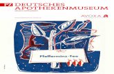 DEUTSCHES APOTHEKENMUSEUM · für beauftragte Apotheker Alfred Har-muth (1899 bis 1957) den Heilbronner Künstler Adolf Willi Sauter (1911 bis 1961). Sauter gestaltete sämtliche