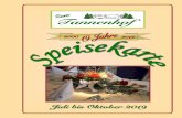 Kleines & Feines - tannenhof-wolfsburg.de · Kleines & Feines € Portion (4 Scheiben) „Knobi-Brot spezial“ 3,90 Zwei gebackene Camembert mit Salatbeilage und Preiselbeersahne,