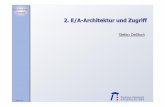 2. E/A-Architektur und Zugriff -  · © 2012 LG IS Informations- systeme Suche auf strukt. Daten Datenstrukturen auf Externsp. Speicher- hierarchie B-Bäume und B*-Bäume E/A-Architektur