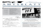 AMTSBLATT (4;:)3(;; - amstetten.de · Ausgabe 06 · Donnerstag, 06. Februar 2014 AMTSBLATT für Amstetten . Bräunisheim . Hofstett-Emerbuch . Reutti . Schalkstetten . Stubersheim