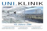 UNI.KLINIK - mainpost.de · Das integrative Konzept des Zentrum für Innere Medizin am UKW ermöglicht moderne Forschung, Lehre und Krankenversorgung unter einem Dach. Das Gesundheitsmagazin