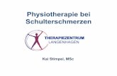 Physiotherapie bei Schulterschmerzen bei Schulterschmerzen Kopie.pdf · Physiotherapie bei Schulterschmerzen! • Anatomie/ Biomechanik • Pathogenese für Schulterschmerzen •