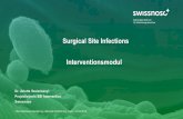 Surgical Site Infections Interventionsmodul · 3 Wie kommt es zum Modul SSI Intervention Evaluation der SSI Surveillance Staszewicz et al. Journal of Hospital Infection; 88(1);September