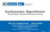 Evolutionäre Algorithmen - fuzzy.cs.ovgu.defuzzy.cs.ovgu.de/ci/ea/ea2013_v10_pareto.pdf · Evolutionäre Algorithmen Anwendung: Mehrkriterienoptimierung Prof. Dr. Rudolf Kruse Pascal