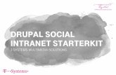Drupal StarterKit Intranet - social-intranet.t-systems-mms.com · PDF fileAdd-On Social Collaboration Add-On Responsive Design Add-On Multilingual Add-On Intranet-App Basic Modernes