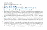 Berufsverband Deutscher Humangenetiker e.V. (BVDH) S2 ... netische Labordiagnostik erstellt werden