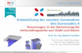 Entwicklung der zweiten Generation des Eurocodes 4 · 01.01.1994 · Prof. Dr.-Ing. Markus Schäfer ‒ Structural Engineering & Composite Structures ‒ Civil Engineering Inhalt