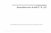 Projektverwaltung Bautherm EnEV X 12 - bmz-shop.debmz-shop.de/WebRoot/Store12/Shops/8ea45e8c-4d7d-4a63-96af-2402660e5ef1/... · Projektverwaltung Bautherm EnEV X 12 Einführung 1