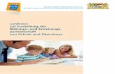 Leitlinien zur Gestaltung der Bildungs- und Erziehungs ...bildungspakt-bayern.de/wp-content/uploads/2015/03/150205_Broschuere... · 1 Geleitwort Im Schulversuch AKZENT Elternarbeit