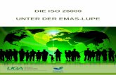 DIE ISO 26000 UNTER DER EMAS-LUPE · 1 EINFÜHRUNG Am 1. November 2010 hat die internationale Normungsorganisation (ISO) den Leitfaden Guidance on social responsibility ISO 26000:2010