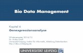 Bio Data Management - Abteilung Datenbanken Leipzig · • Terminologie: • ... • Speicherung in RDBMS • Eignung der multidimensionalen Modellierung (Data Warehouse) WS 2014/15,