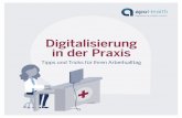 Digitalisierung in der Praxis - apobank.de · Praxis Homepage Schlusswort Online-Terminbuchung Arzt-Bewertungsportale Video-Sprechstunde Elektronische Gesundheitsakte Einleitung 4