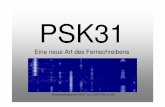 PSK31 Vortrag - darc.de · PSK31 in der Praxis Software : vielfältiges Angebot, meine Empfehlung … Vorschlag zur Software für Einsteiger Ham Radio Deluxe Bringt Einsteigersoftware
