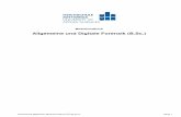 FO-B 2017 Allgemeine und Digitale Forensik · Lehrinhalte: Einführung in die Forensik Begrifflichkeiten Anatomie des Verbrechens - Meilensteine der Forensik Wissenschaftlichkeit