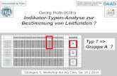 Georg Roth (Köln) Indikator-Typen-Analyse zur Bestimmung ...ag-caa.de/wp-content/uploads/2014/03/2430e5a03a98e50e7f6a8a60926809b5.pdf · Georg Roth / Köln, Indikator-Typen-Analyse