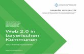 Web 2.0 in bayerischen Kommunen - bay-innovationsstiftung.de · 0DJ .RPP &HOLQD 5DIÀ Katharina Große | MA Katharina Ramsauer Isabel Jandeisek | BA Web 2.0 in bayerischen Kommunen