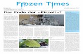 Das Ende der «Eiszeit»? Editorial - EB Zürich · die Bise fühlen sich die Minus-Tempe-raturen noch deutlich kälter an. Die bis-her tiefsten Temperaturen dieses Winters wurden