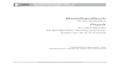 Modulhandbuch - uni-wuerzburg.de · Optik und Wellen - Übungen 18 Atome und Quanten - Übungen 19 Struktur der Materie 20 Einführung in die Festkörperphysik 21 Kern- und Elementarteilchenphysik