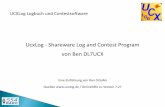 UcxLog - Shareware Log and Contest Program von Ben DL7UCX · UCX Log ist Shareware. Eine Lizenz (20 EUR) gilt für alle gemeldeten eigenen Rufzeichen auf allen PCs. Weitere (eigene!)