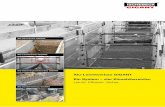 Alu-Leichtverbau GIGANT Ein System – vier Einsatzbereiche. Verbau.pdf · 2 3 Der Alu-Leichtverbau GIGANT ist das ideale Verbausystem für Gräben im innerstädtischen Bereich. Das