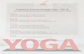 Yogasense Kursplan April 18 · Yogasense Sommer Kursplan Sept – Okt 18 Alles Kurse (ausser Mi Abend) und alle Karten enden am 31.10.2018 Montag 17.00 (70') Schwangeren Yoga mit
