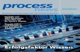 process - automation.siemens.com · dem Coriolis-Prinzip, Wägetechnik und der neue kompakte Prozessgaschromatograph MicroSAM. Mittels eines ebenfalls vorhan-denen Simatic PCS7-Leitsystems
