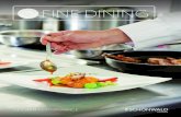FINE DINING - badorf.de · 11 Moderne Dekore betonen das markante Design der Kollektion und erweitern ihre Einsatzspielräume in ganz unterschiedlichen gastrono-mischen Stilwelten