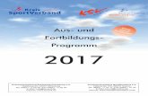 Aus- und Immer im Internet! Fortbildungs- Programm 2017 · Aus- und Fortbildungs-Programm 2017 Kreissportverband Schleswig-Flensburg e.V. Stadtweg 49, 24837 Schleswig Tel. 04621 -