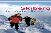 Skiberg e - Deutscher Alpenverein (DAV) · tat verlaufen. Vom Äserer steil aufwärts, weiter über den Vom Äserer steil aufwärts, weiter über den Rücken wird der erste Aussichtsgipfel,