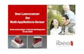 Ibeo Laserscanner Der Multi-Applikations-Sensor · A member of the SICK Group  Ibeo Laserscanner Der Multi-Applikations-Sensor Braunschweiger Verkehrskolloquium 02.03.2006 •