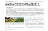 Esel in der Landschaftspflege – Erfahrungen und Hinweise ... · raumtypen der Fauna-Flora-Habitat-Richtlinie (FFH) sind Esel gut zur Pflege geeignet (Tabelle 1). Wenn dauerhaft