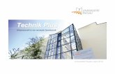 Überblick Technik Plus Universität Passau Roth komprimiert · Technik Plus 2 „Technik Plus steht für die Verbindung von mathematisch-technischen Wissenschaften mit den Rechts-,