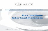 Das maligne Aderhautmelanom - augenklinik.charite.de · 3 Inhaltsverzeichnis Einführung 4 Der Aufbau des Auges 4 Was ist ein malignes Aderhautmelanom? 5 Wie wird die Diagnose eines